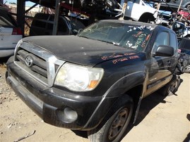 2007 Toyota Tacoma SR5 Black Extended Cab 2.7L MT 2WD #Z23480